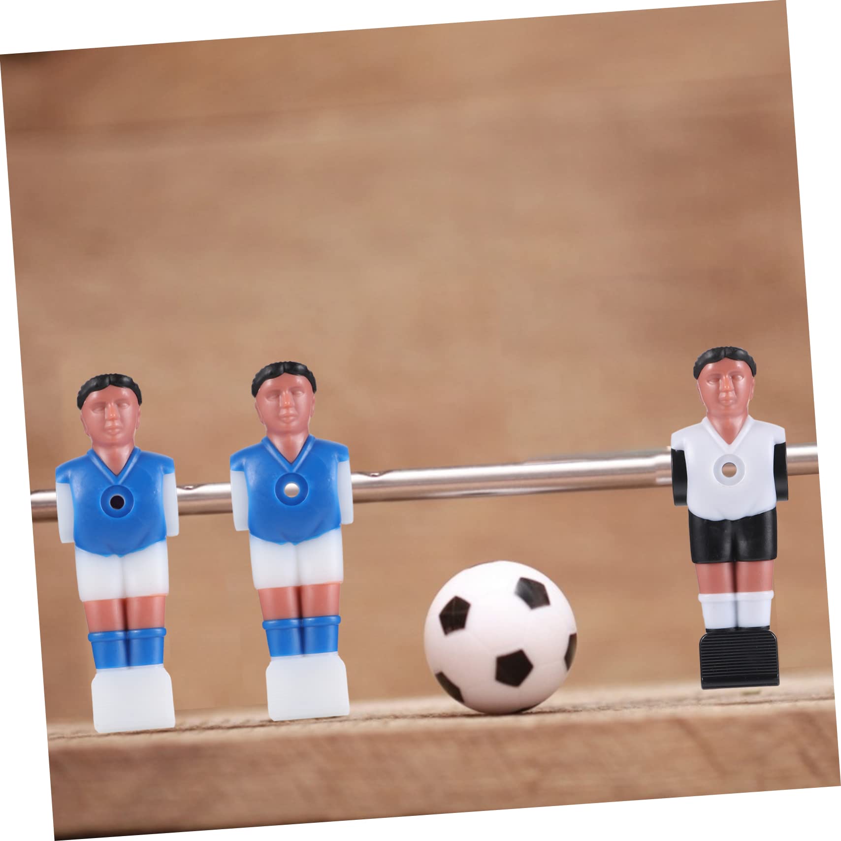 Giocatori Calcio Balilla 10 Statuette Accessori Tavolo Facili Usare Compatibili Calcio Balilla