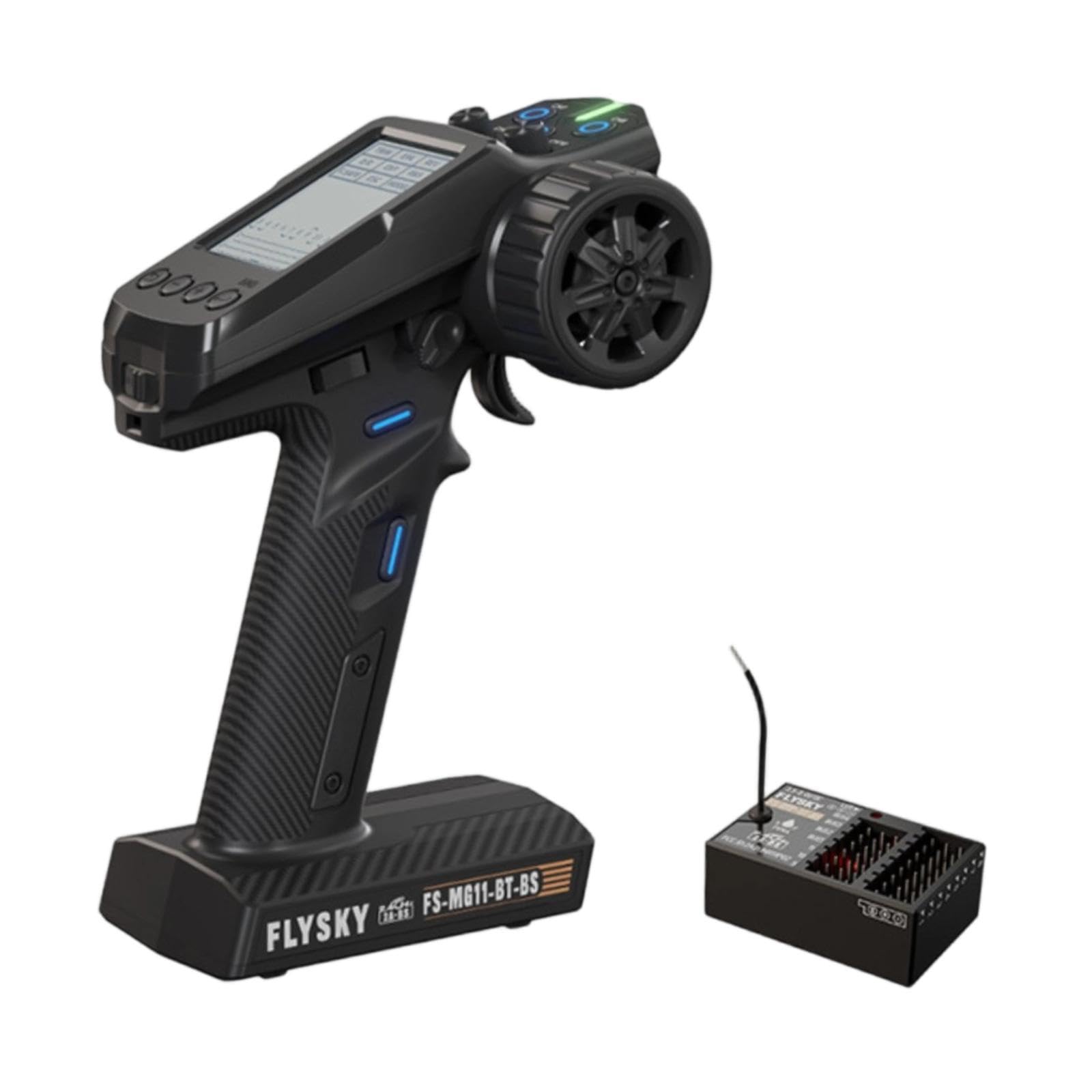 Colcolo Radiocomando a 2,4 GHz a 11 canali per Auto e Barche radiocomandate, Ideale per hobbisti Professionisti, con Elevate Prestazioni e Ricevitore Incluso.