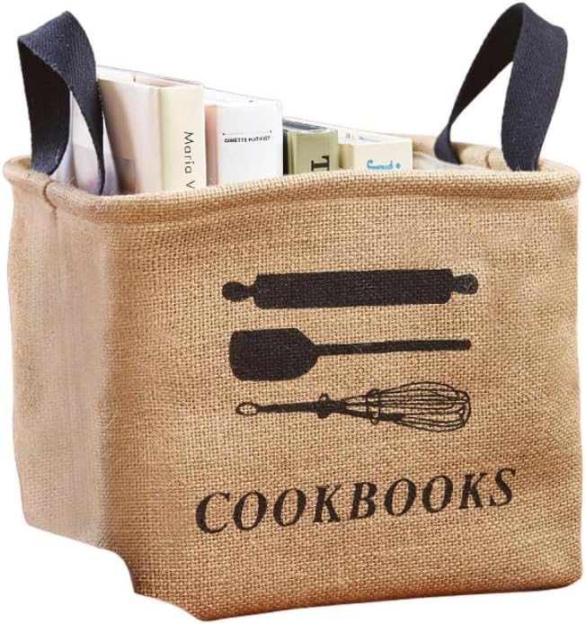 The Lakeside Collection Cookbook Storage Bin