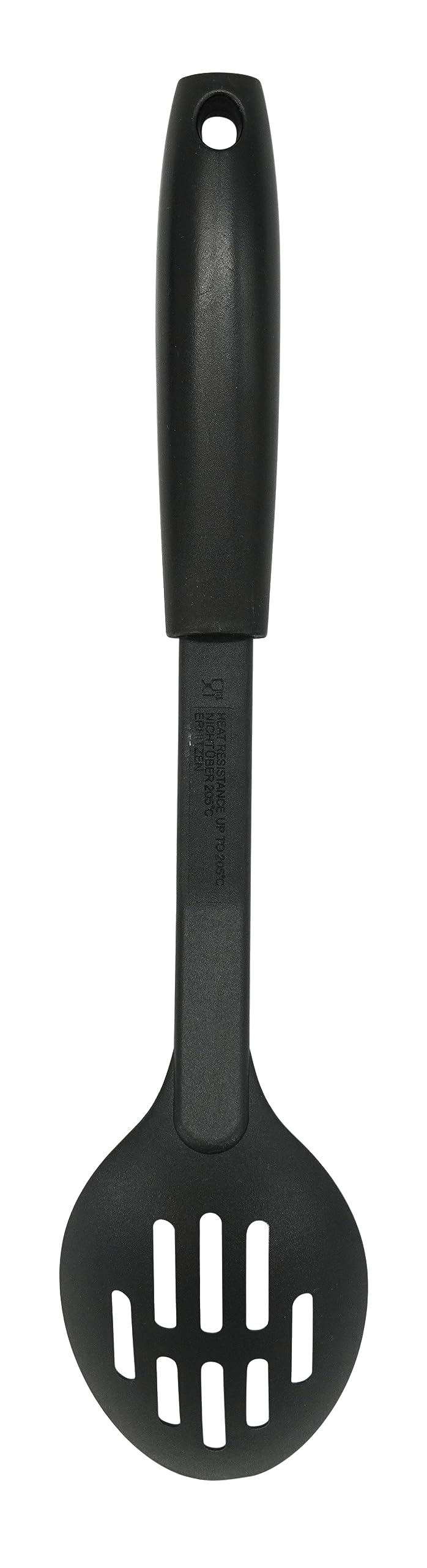 Fackelmann INITIAL Slotted Spoon PBT with PP Plastic Handle, 32cm