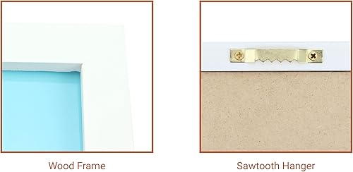 Miniatura 9 de Stiles Tablero magnético de letras de 16 x 12 pulgadas, tablero de mensajes para anuncio o hito del bebé, tablero de anuncios para escritorio,