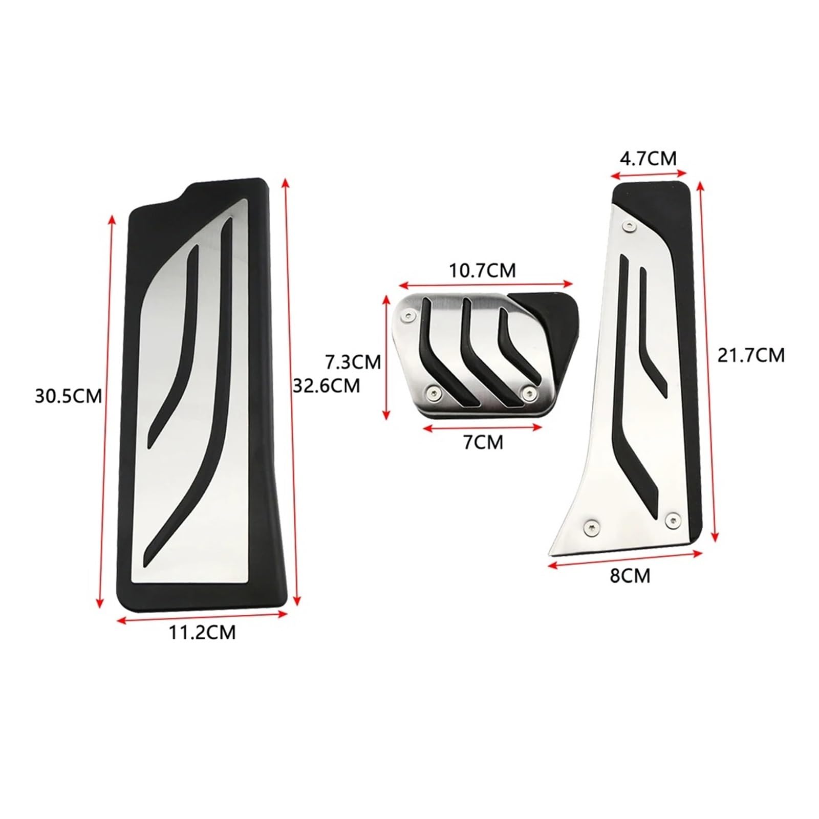 Pedal reposapiés coche Para BMW Serie 3 G20 G21 2020-2022 Pedales Apoyo Del Freno Acelerador