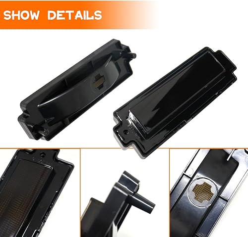 Miniatura 9 de Tonsya Lente transparente óptica 3D para Chevy Monte Carlo SS 1981 1982 1983 1984 1985 1986 1987 1988 Chevy Monte Carlo SS señal de giro secuencial