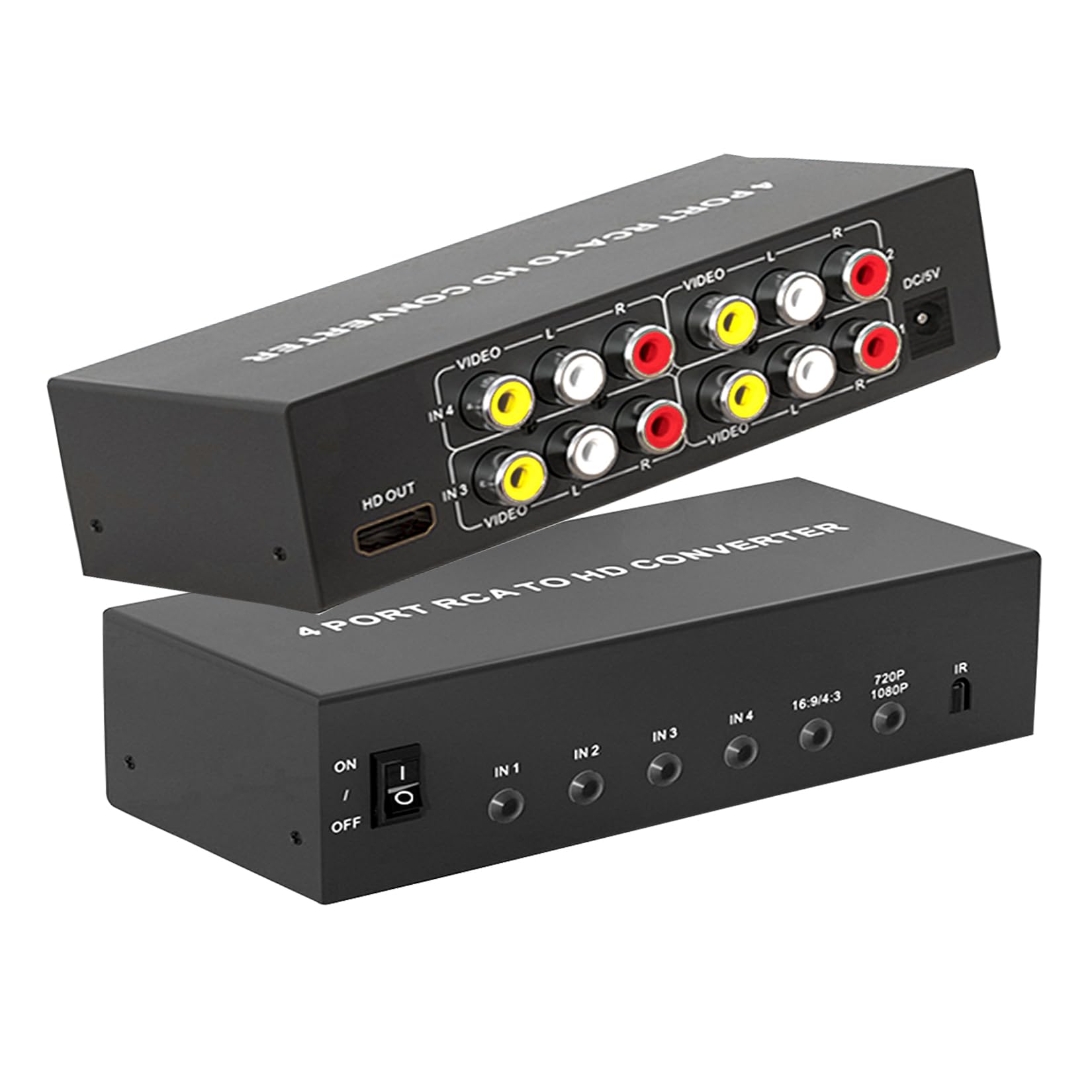 BolAAzuL 4 Port RCA to HDMI