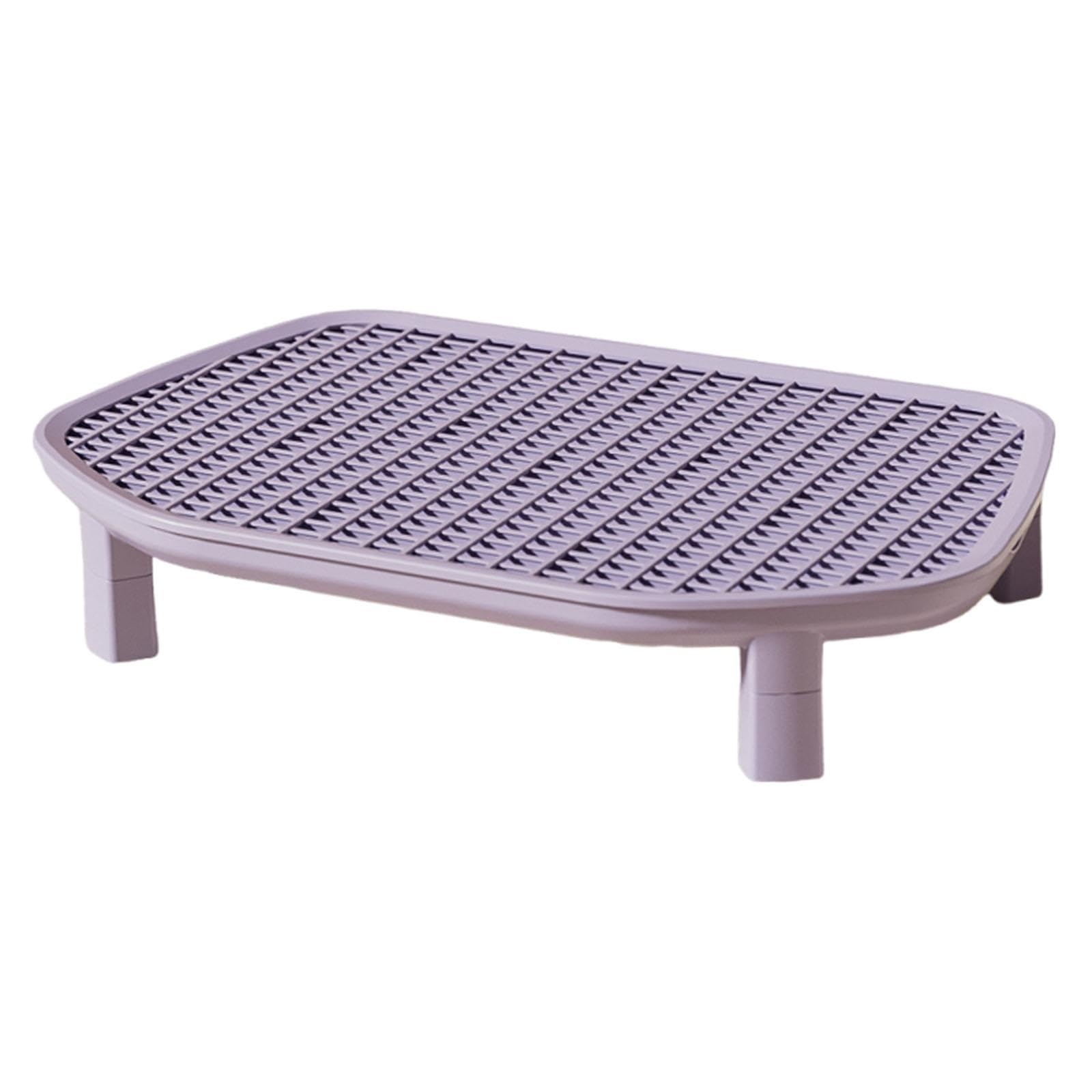 Cat Litter Box Step para Gatos con Construcción Sólida Eficiente Atrapador de Arena Diseño Fácil de Limpiar Y Antideslizante Adecuado para Uso en