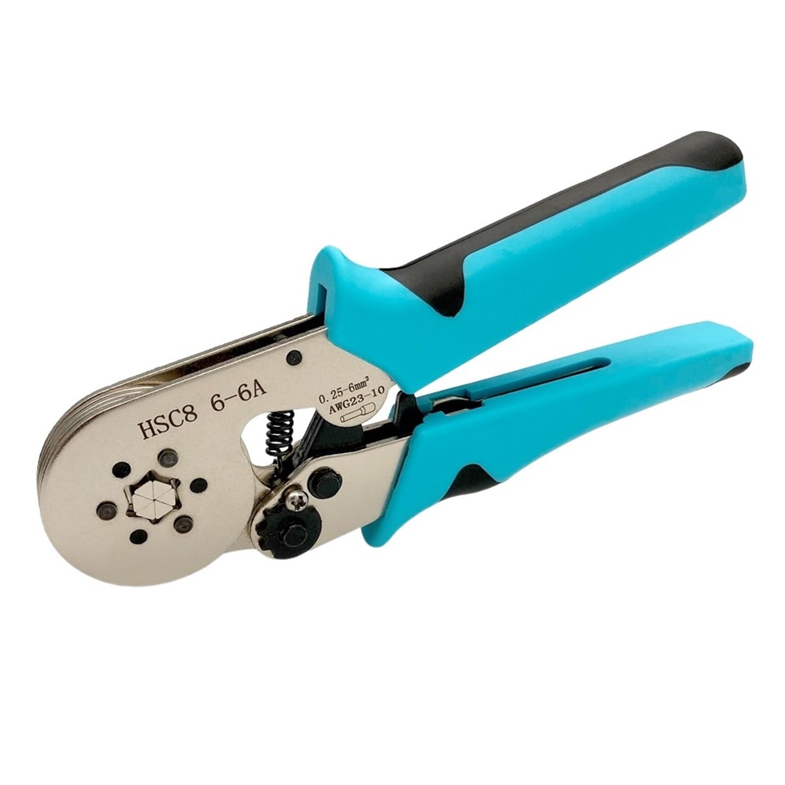 Pinze For Crimpare Utensili Manuali For Terminali Tubolari HSC8 6-4A 0,25 10 Mm2 A, Kit Di Morsetti For Mini Puntale Elettrico Mega Saldi Di Fine Mese(HSC8 6-6A B)