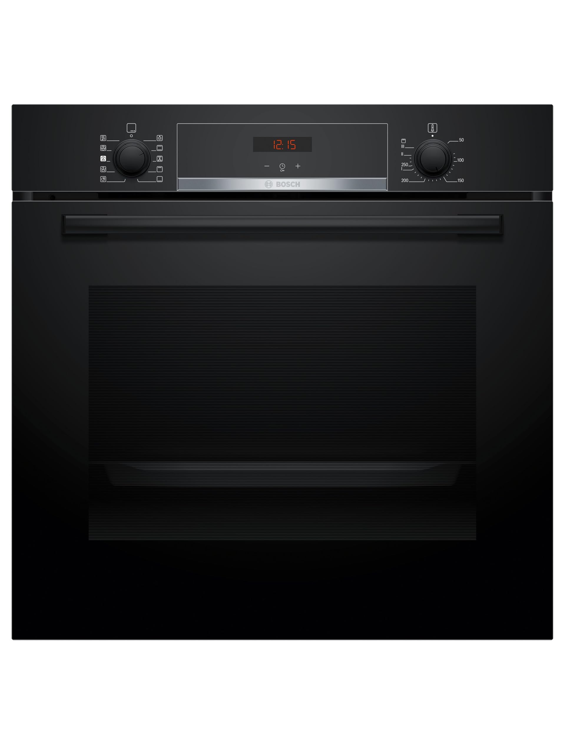 Bosch Series 4 Hqa534Bb3B Built-In Electric Single Oven With Hotair Steam