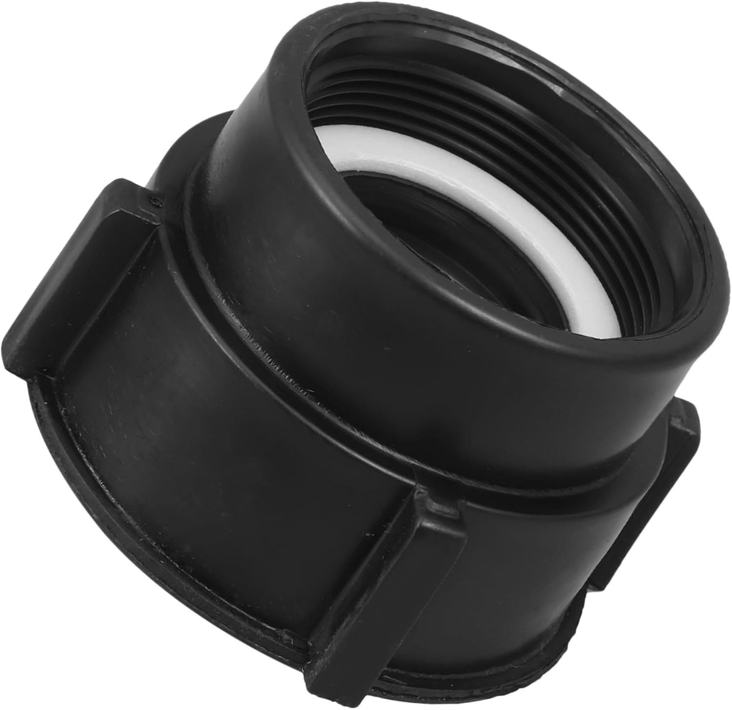 Generic Ibc Tote Adapter 2.95 Inch Coarse to 2 Inch Fine Thread Water Tank Connector for Garden Hose Irrigation and Water Storage
