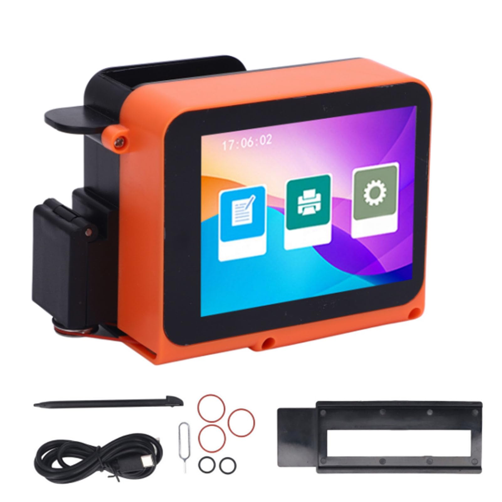 Hyuduo Imprimante Portable écran Tactile 4,3 Pouces