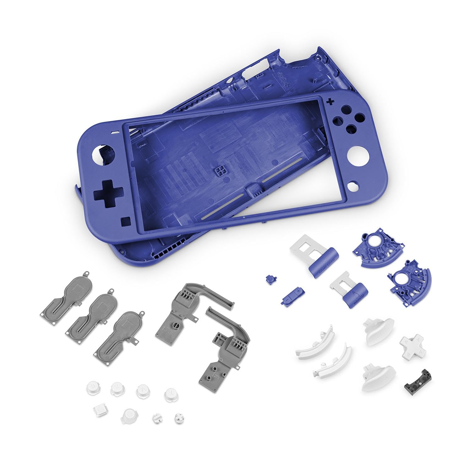 kaputt.de Gehäuse kompatibel mit Nintendo Switch Lite blau