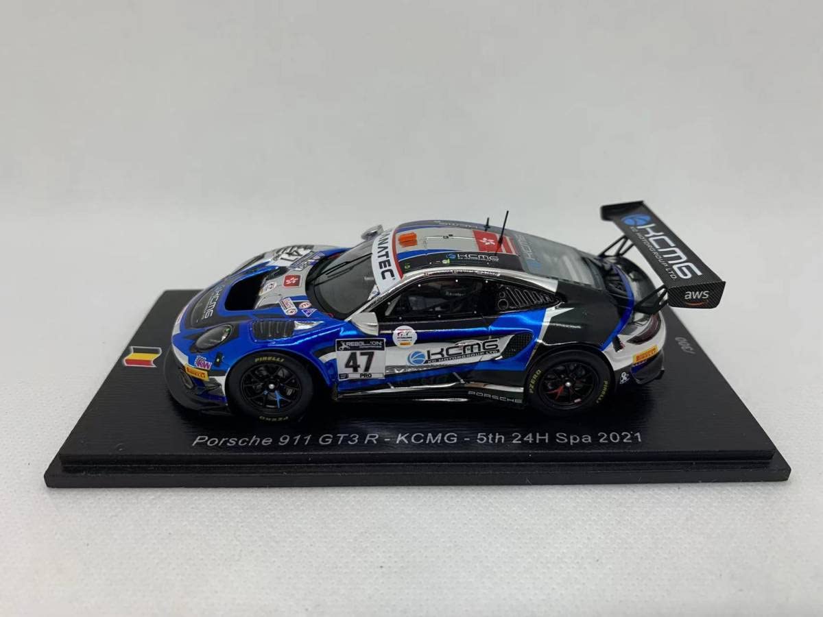 Amazon | SPARK 1/43 ミニカー Porsche 911 GT3 R No.47 KCMG 5th 24H