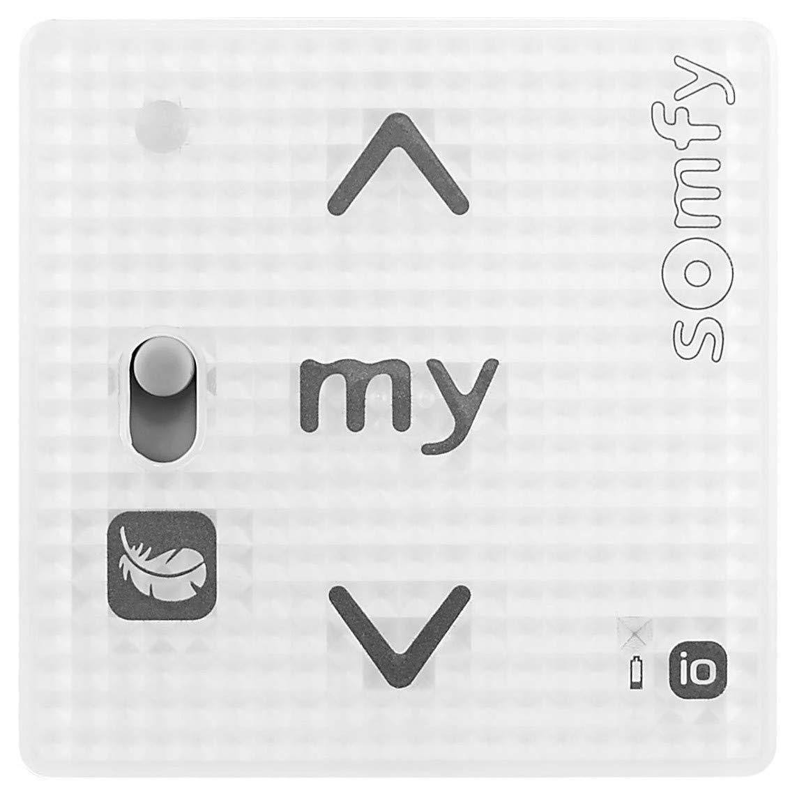 SOMFY Émetteur mural radio IN io Pure Shine Smoove RS100#1811318