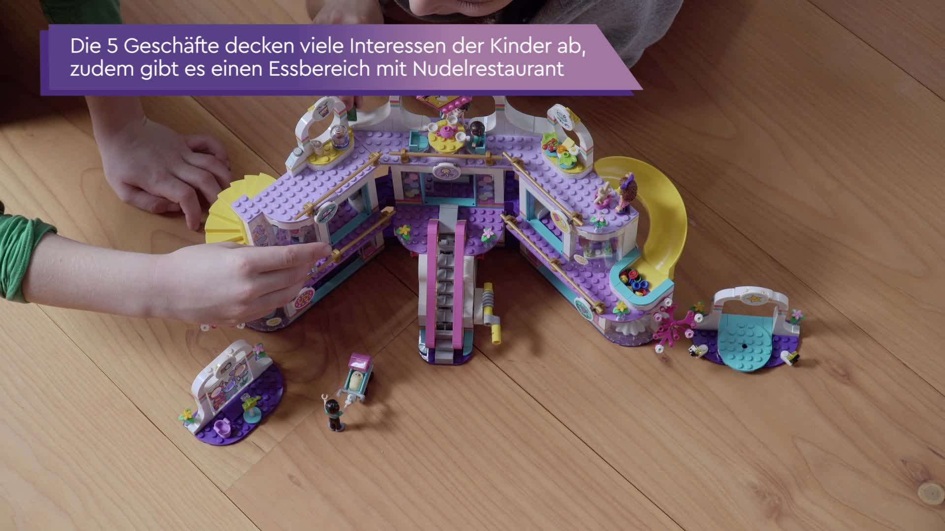 LEGO 41450 Friends Heartlake City Kaufhaus Bauset mit 5 Geschäften und 6 Figuren - 4 Mini-Puppen, eine Mini-Spielfigur… – Bild 8