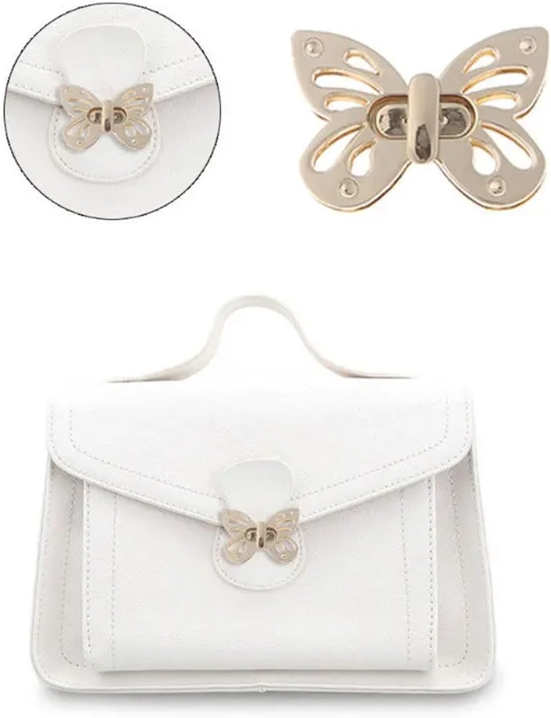 Metal Turn Lock Tawist Lock Clasp 1Pcs(Gun Metal)