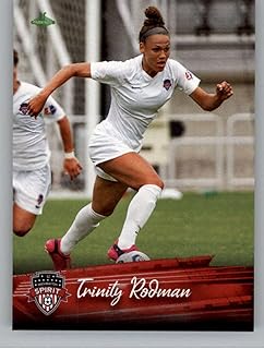 2021 Parkside NWSL Premier Edition #108 Trinity Rodman Washington Spirit Official National Women's Soccer League Trading C...