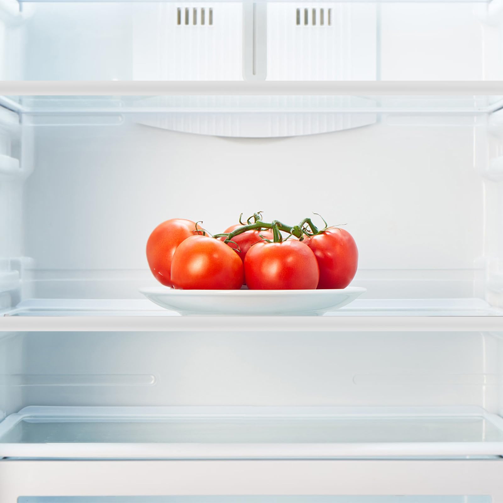 Beavorty Mensola in Vetro Temperato per Frigorifero, Ripiano Divisorio Regolabile per Freezer, Separa gli Alimenti, Design Personalizzabile, per Uso Frequente in Cucina e Famiglie Occupate