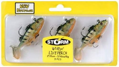 Storm WildEye Live Perch 03 Señuelo de pesca (perca, tamaño-3)