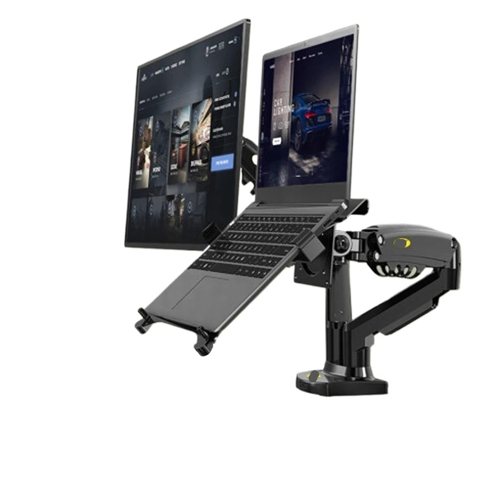 Support d'air LCD TV F160 pour organiser votre bureau de télétravail avec un moniteur ajustable
