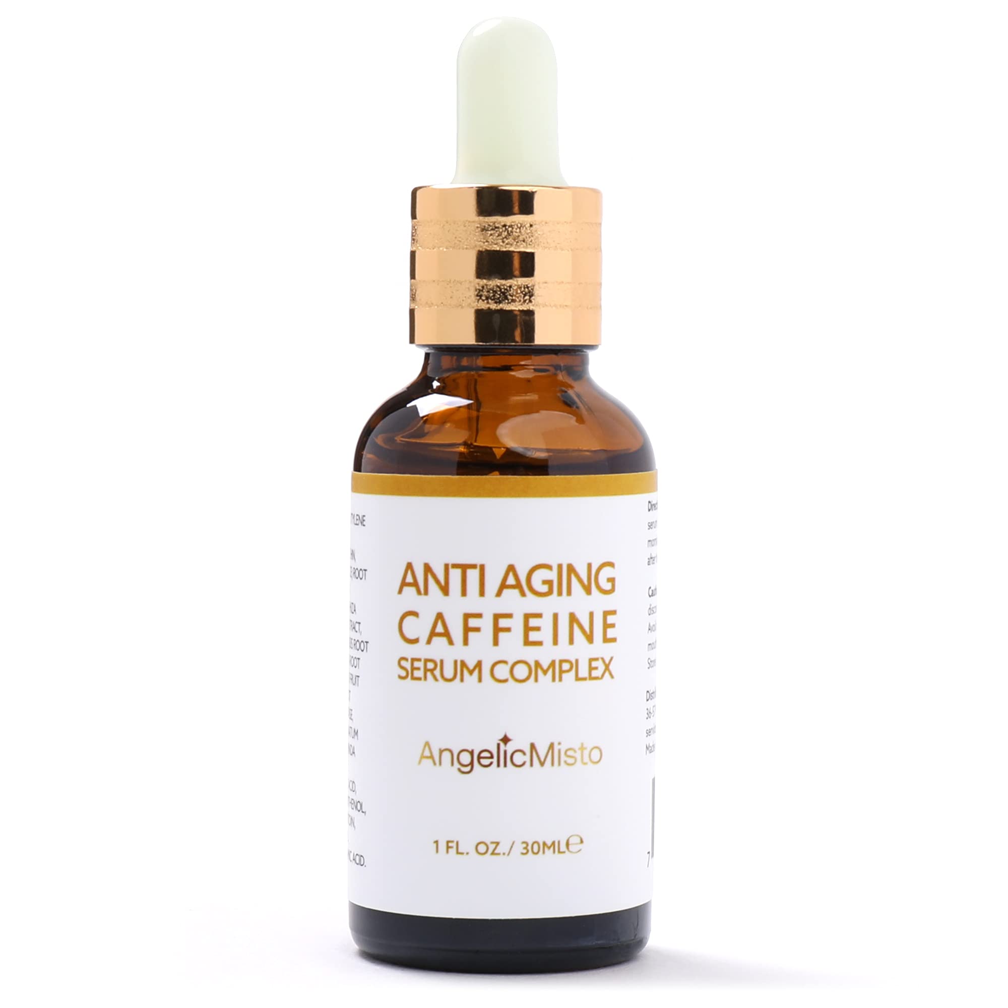 Anti Aging Caffeine Eye Serum Complex for Eye and Face with Green Tea
