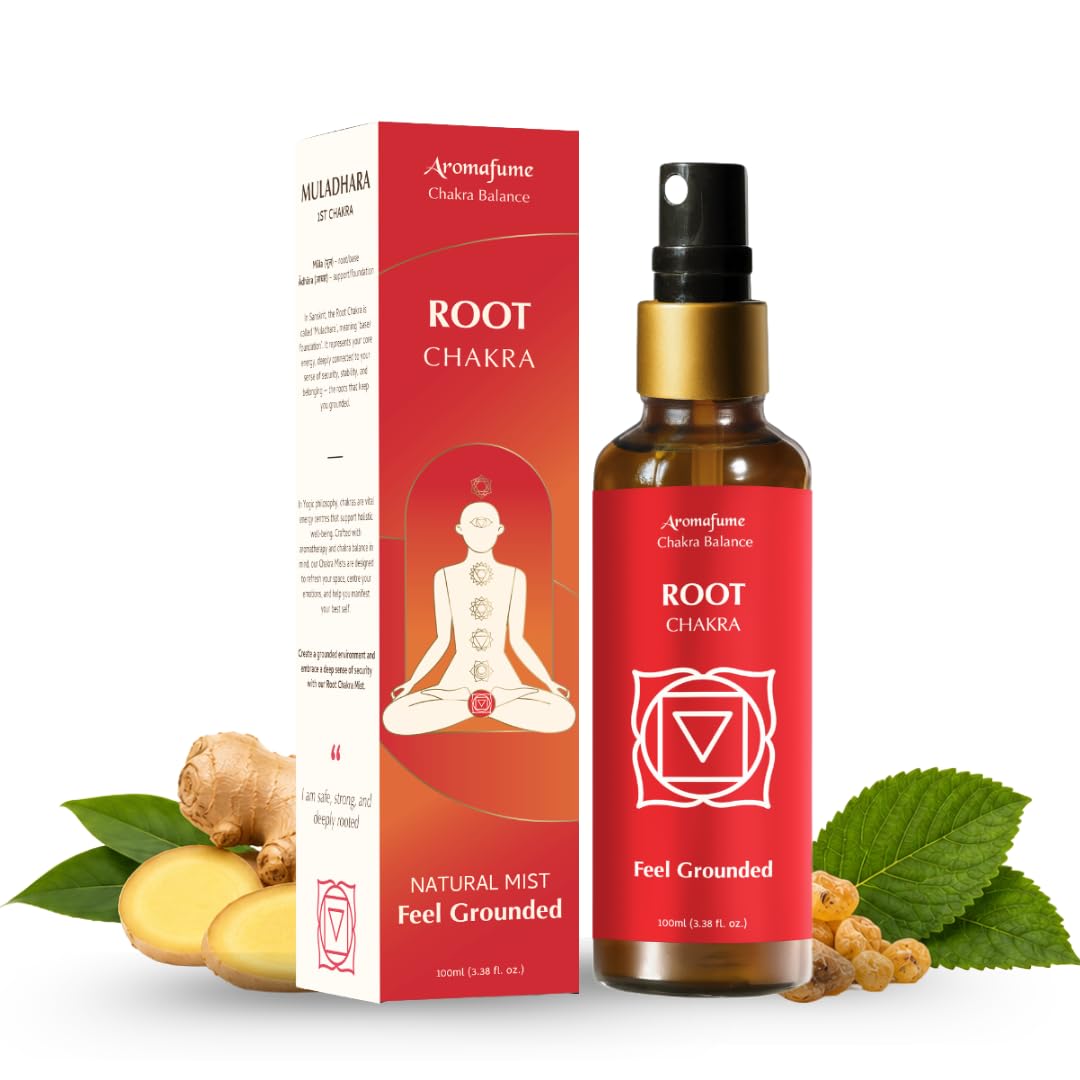 Frankincense & Patchouli Chakra Air Freshener Spray 100ml by Aromafume