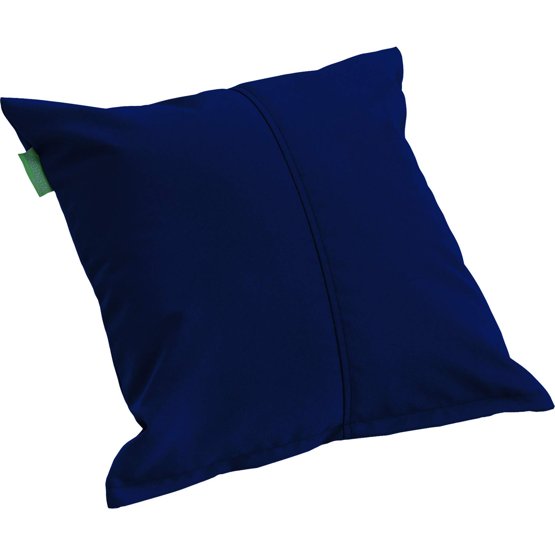Gardenista Navy Large Garden Scatter Cushion | Water Resistant Hollowfibre Filled Outdoor Seating Furniture Pillow | Great For Patio Rattan Chairs | Comfy & Lightweight (1, )