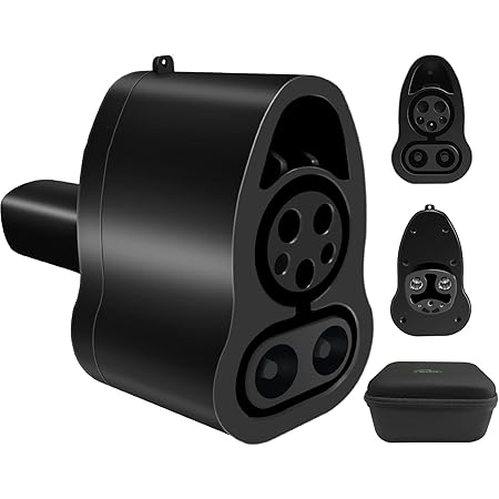 CCS1 to Tesla Charger Adapter for Tesla Model 3 Y S X Accessories, Rated 175-250KW 250A CCS Combo to Tesla Adapter DC Fast Charging for Tesla Model Y 3 X S