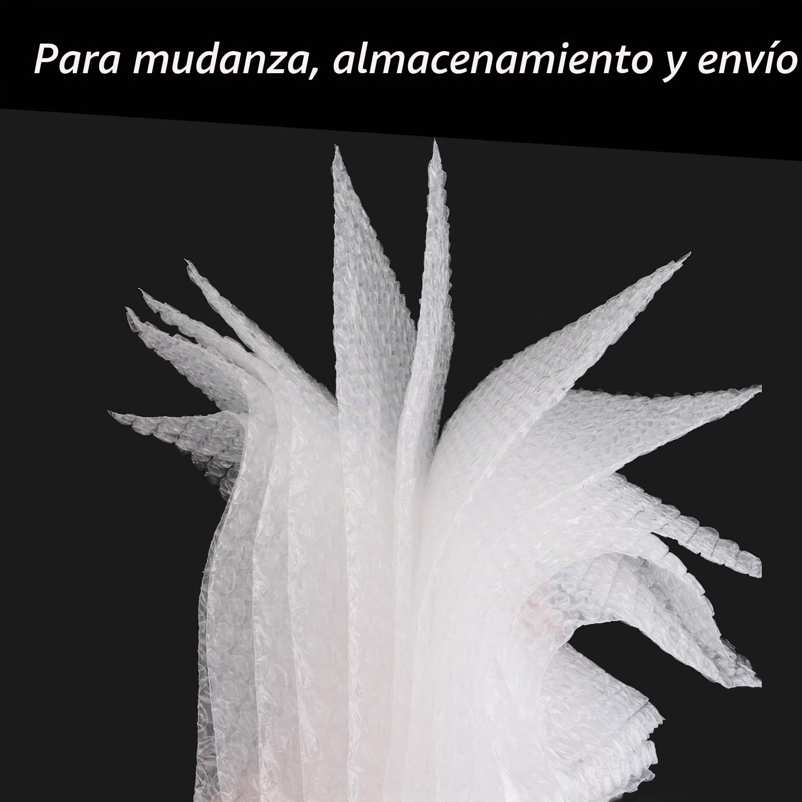 CYEER 100 piezas bolsas de burbujas transparentes, 15x25CM bolsas de plástico de burbujas, bolsas de burbujas, material de embalaje de plástico de burbujas para el embalaje de envío