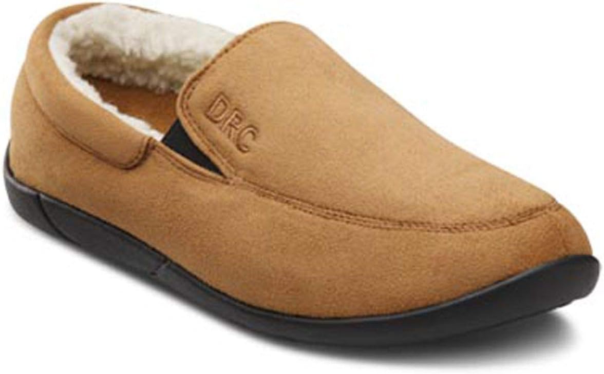 Dr. Comfort Women's Cuddle Slippers, Warm & Comfy Indoor Therapeutic Slides with Non-slip Outsole