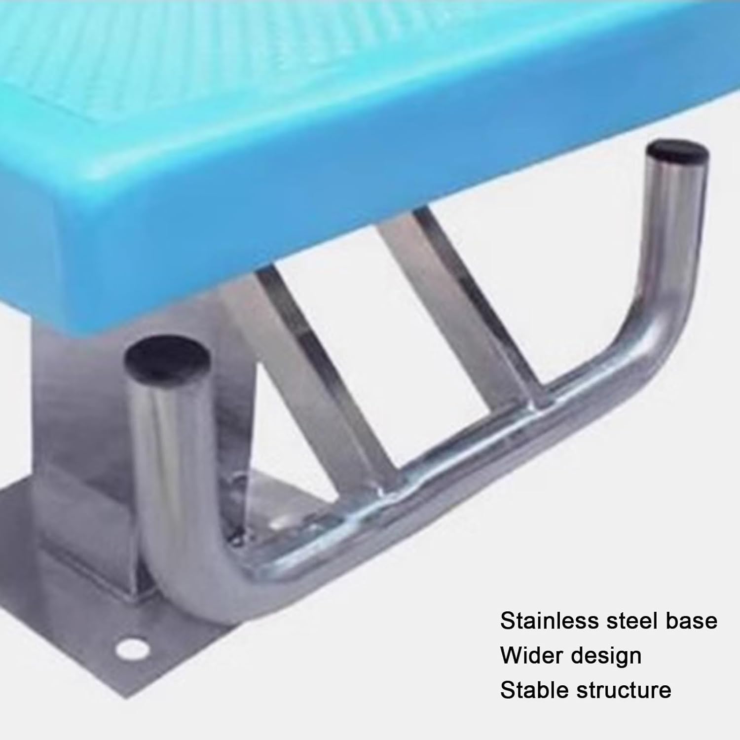 Swimming Pool Diving Platform, Non-Slip Countertop Diving Boards with 304 Stainless Steel Base, Inclined Diving Equipment for Competition