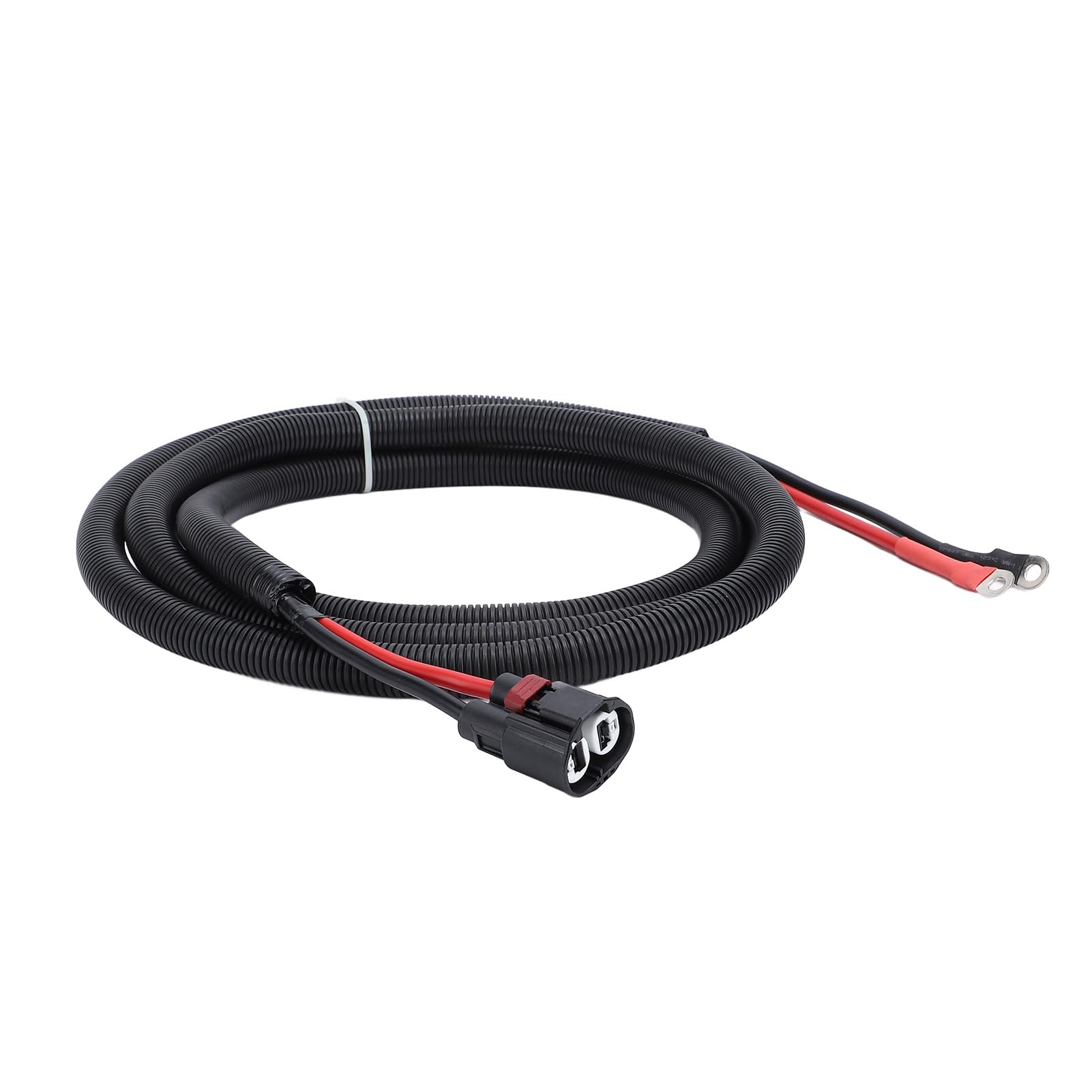 Qqmora Kabel Kierownicy o Wysokiej Wytrzymałości na Rozciąganie z wiązką Pompy Wspomagania Kierownicy, 4ft 8M0150103, Idealny do środków do Oczyszczania Silnika na Zewnątrz Akcesoria