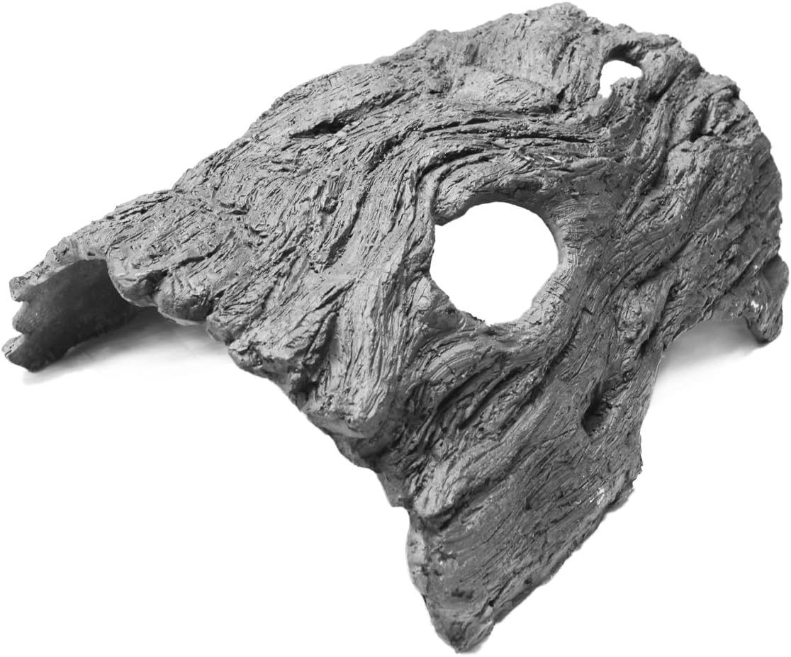 Fish Cave, Camouflage Hiding Shelter for Koi Pond, Realistic Underwater Sanctuary with Weighted Base to Protect Fish from Herons