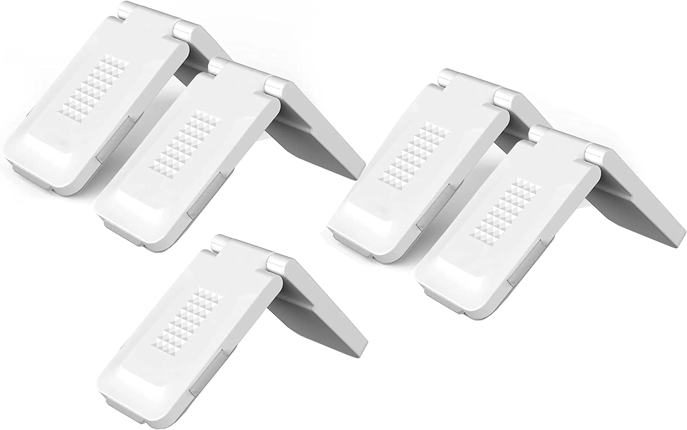 Whitecloud TRANSFORMING HOMES® Baby Proofing Child Safety Lock | for Refrigerator, Cabinets, Drawers, Fridge, Cupboard, Wardrobe, Door | Baby Safety Lock (BSL 2103) (Pack of 5)