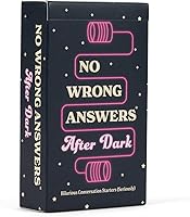 Vista 1 de No Wrong Answers After Dark - Hilarious Card Game, Conversation Starter - Fun Activity for Friends, Game or Date Night, Travel, Couples - Great Gift