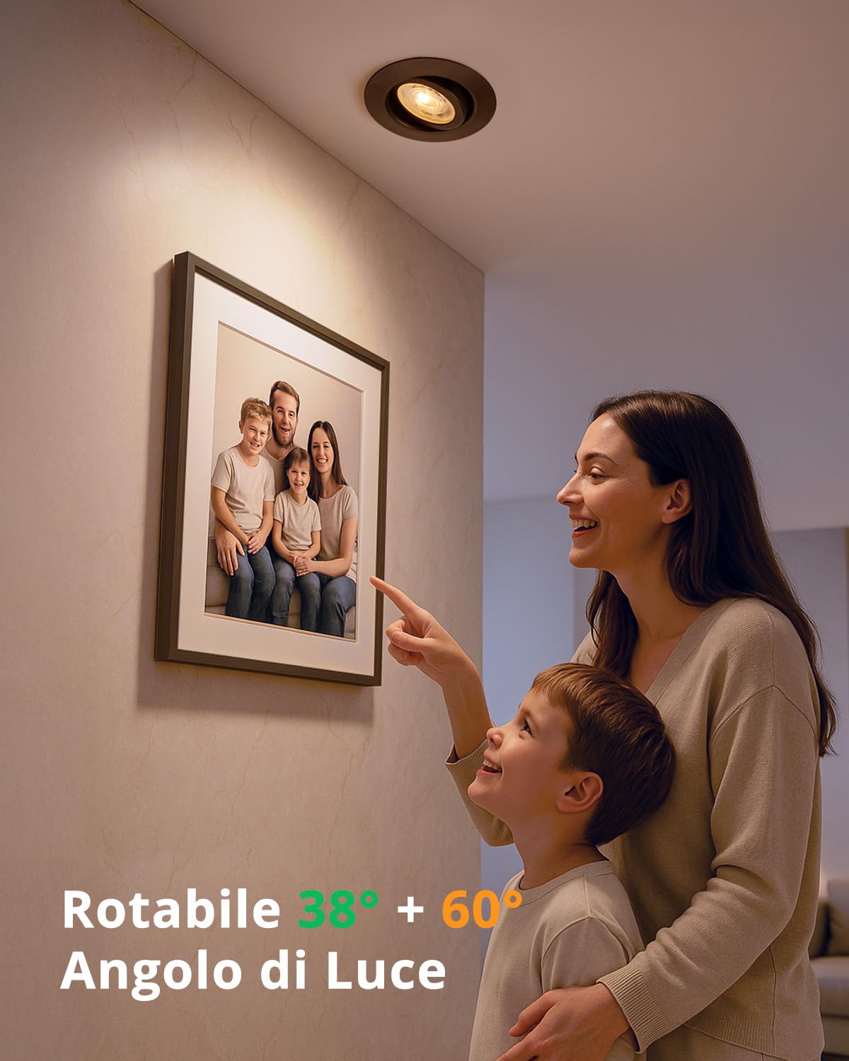 Bojim Faretti a LED da Incasso per Cartongesso 7W Foro 68mm - 80mm IP44 | Luce Calda / Naturale / Fredda, Dimmerabili Faretti LED Soffitto per Bagno Cucina Scale Salotto e Cameretta, 10 Pezzi
