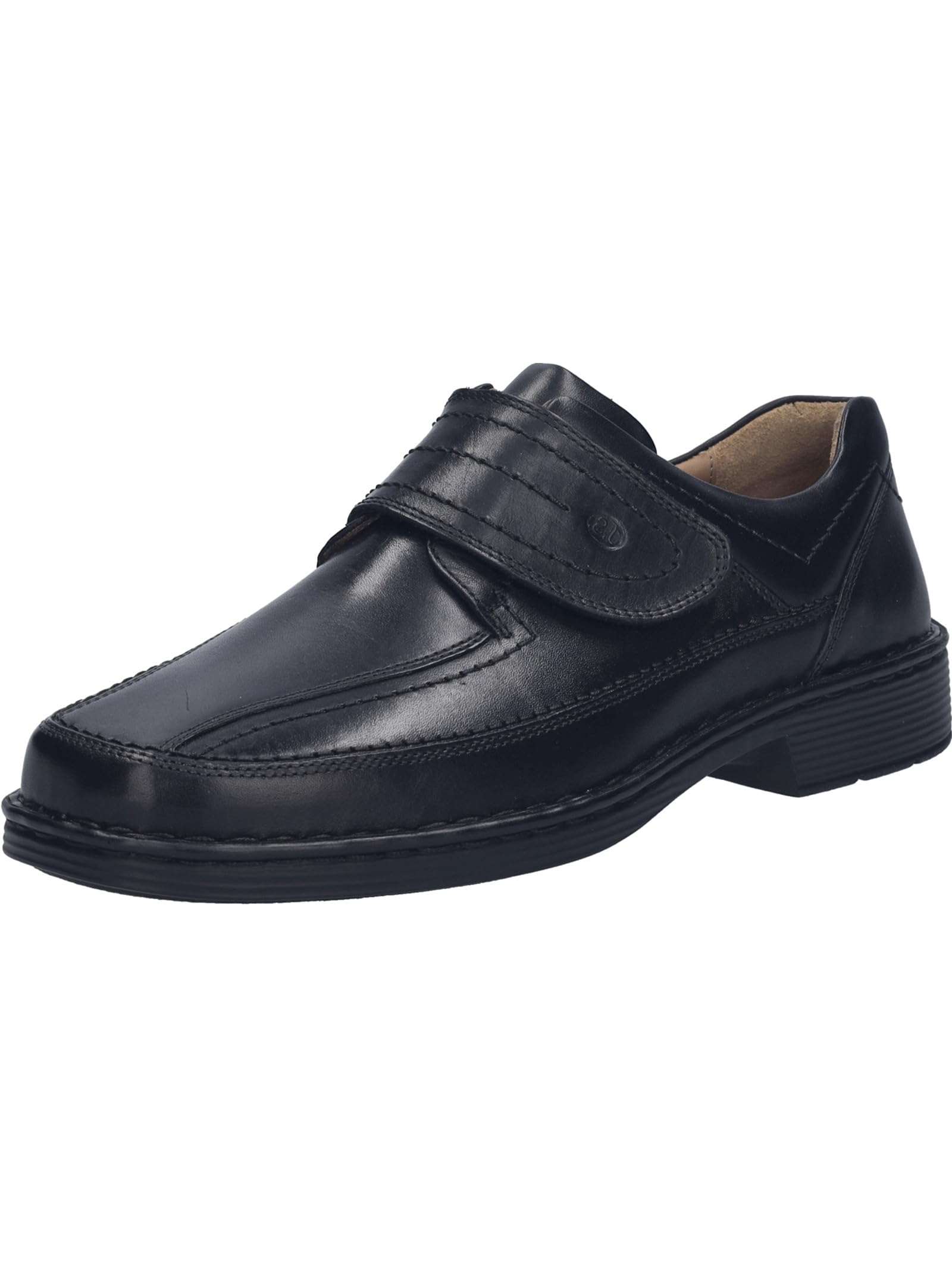 Josef Seibel Bradfjord 06 Herren Slipper | Klassischer Halbschuh aus Echtleder | Mit Klettverschluss