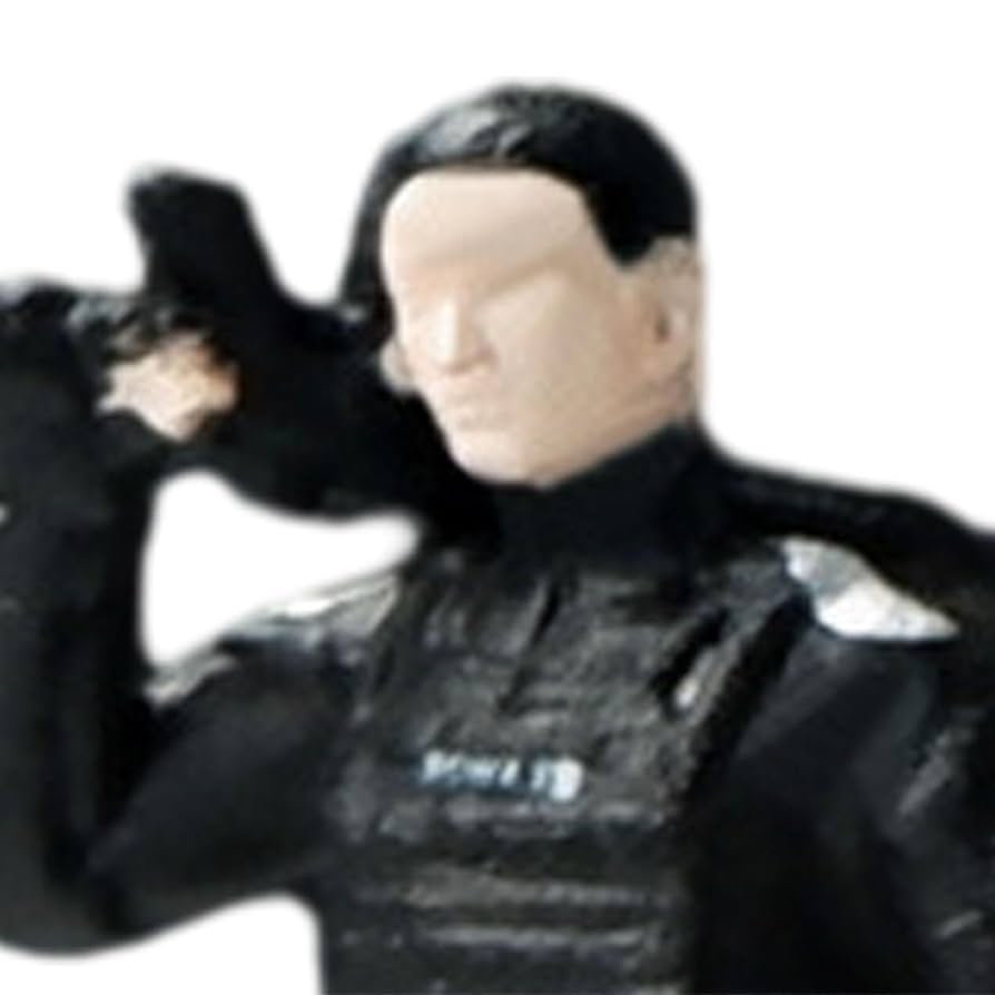 Amazon | Prasku 1/64スケール 警察官フィギュア