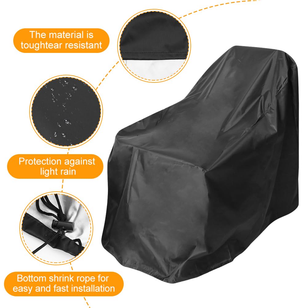 Funda para silla de ruedas, funda de almacenamiento para scooter de movilidad, funda para silla de ruedas eléctrica, funda para silla de ruedas para almacenamiento, funda impermeable para