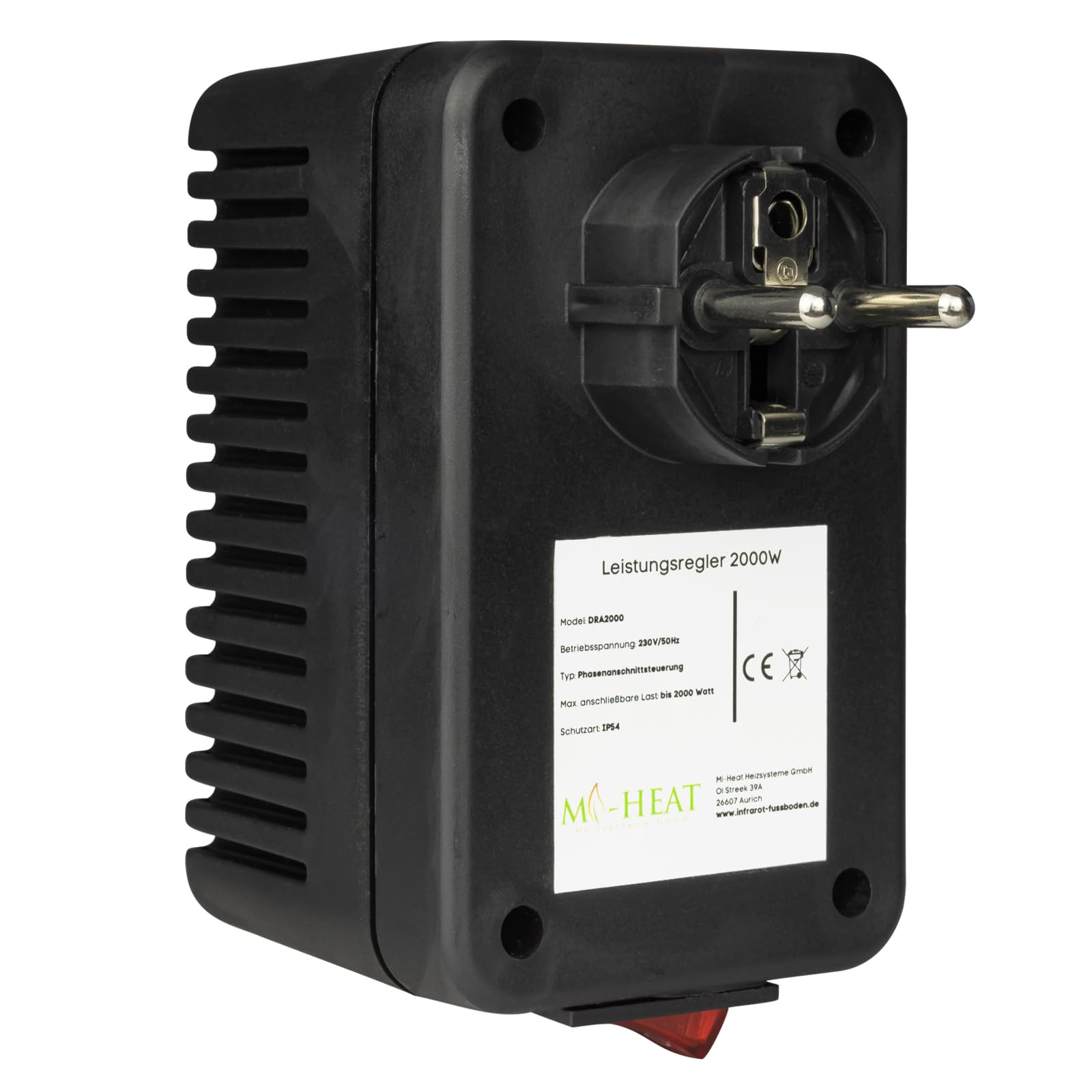 Regulador de potencia 230 V, 2000 W, regulador de alta potencia