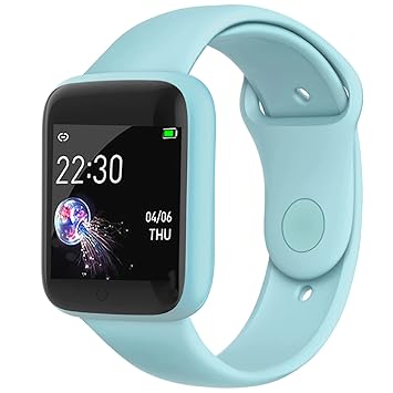 Infinizy (Youtuber Choices :15 Years Warranty) D20 Smartwatch Bracelet Fitness Tracker Heart Rate Step Counter Activity Monitor Band Wristband