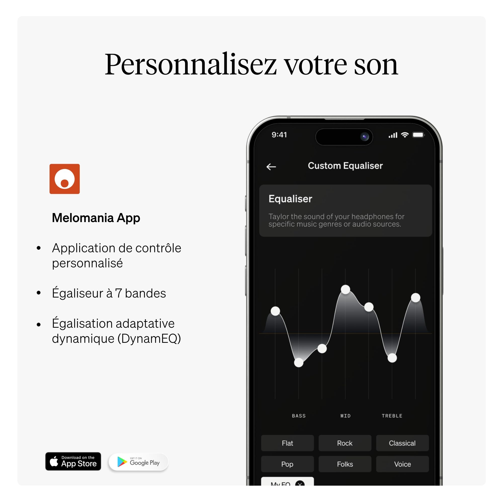 Cambridge Audio Melomania A100 - Écouteurs True Wireless, Intra-Auriculaires légers, ANC adaptatif, Bluetooth aptX™ Lossless, Jusqu’à 39 h d’autonomie avec boîtier – Noir