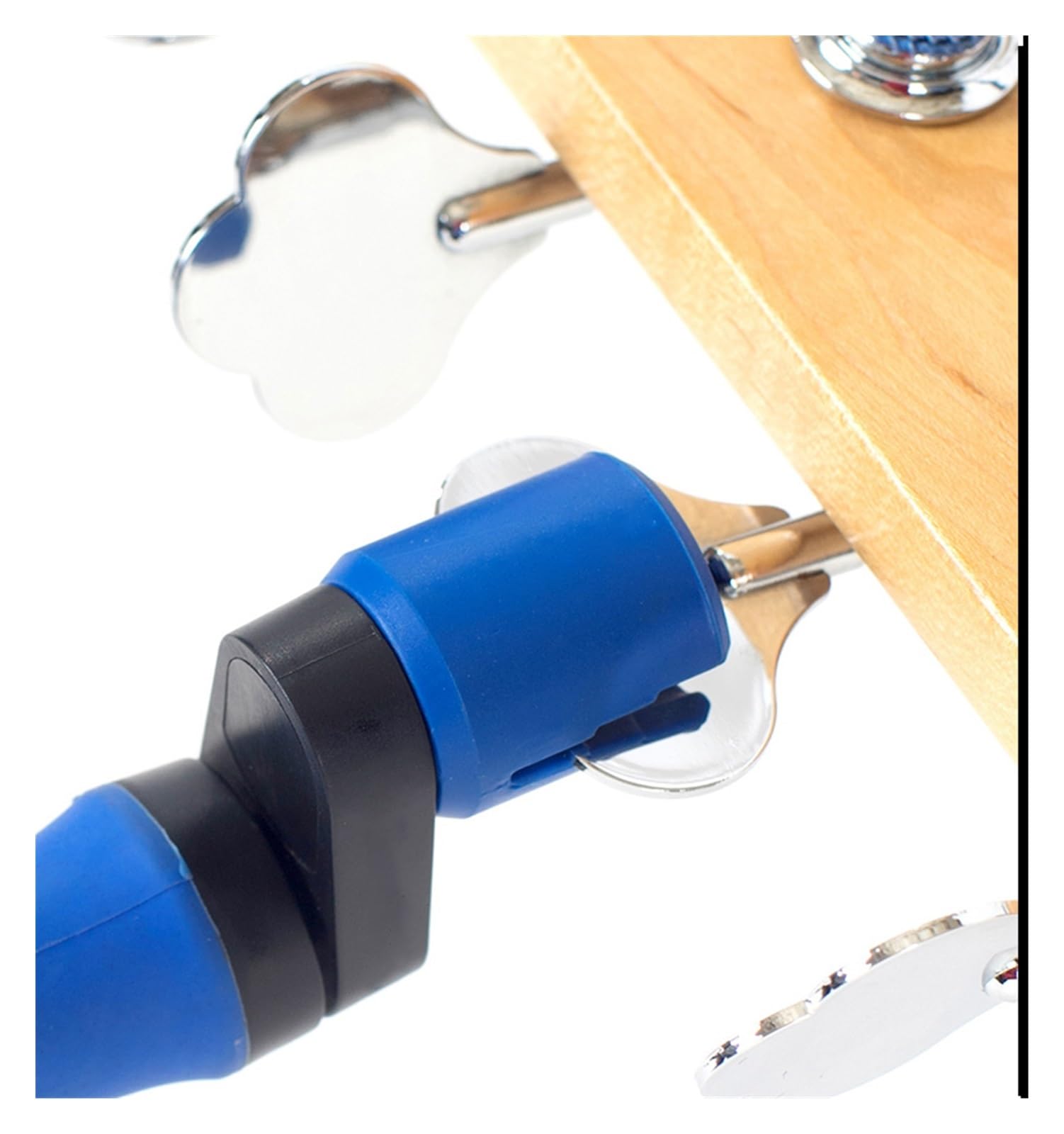 strumenti per la costruzione della chitarra Strumento Per Cambiare La Corda Dell'avvolgitore Dell'accordatore A Doppio Cuscinetto Per Chitarra Basso