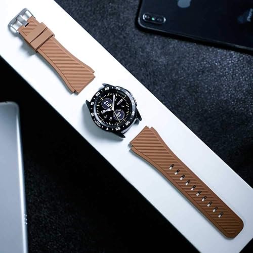 Miniatura 7 de 22mm Watch Bands for Samsung Galaxy Watch S4 46mm,Soft Silicone Sport Bands Replacement Strap for HUAWEI watch GT 46mmGT 2 46mmGT 2e 46mmGT 2 Pro