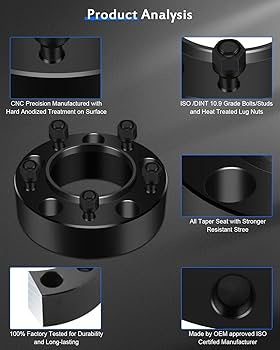 Amazon.com: ECCPP 4PCS 5x150mm hubcentric Wheel Spacers 5