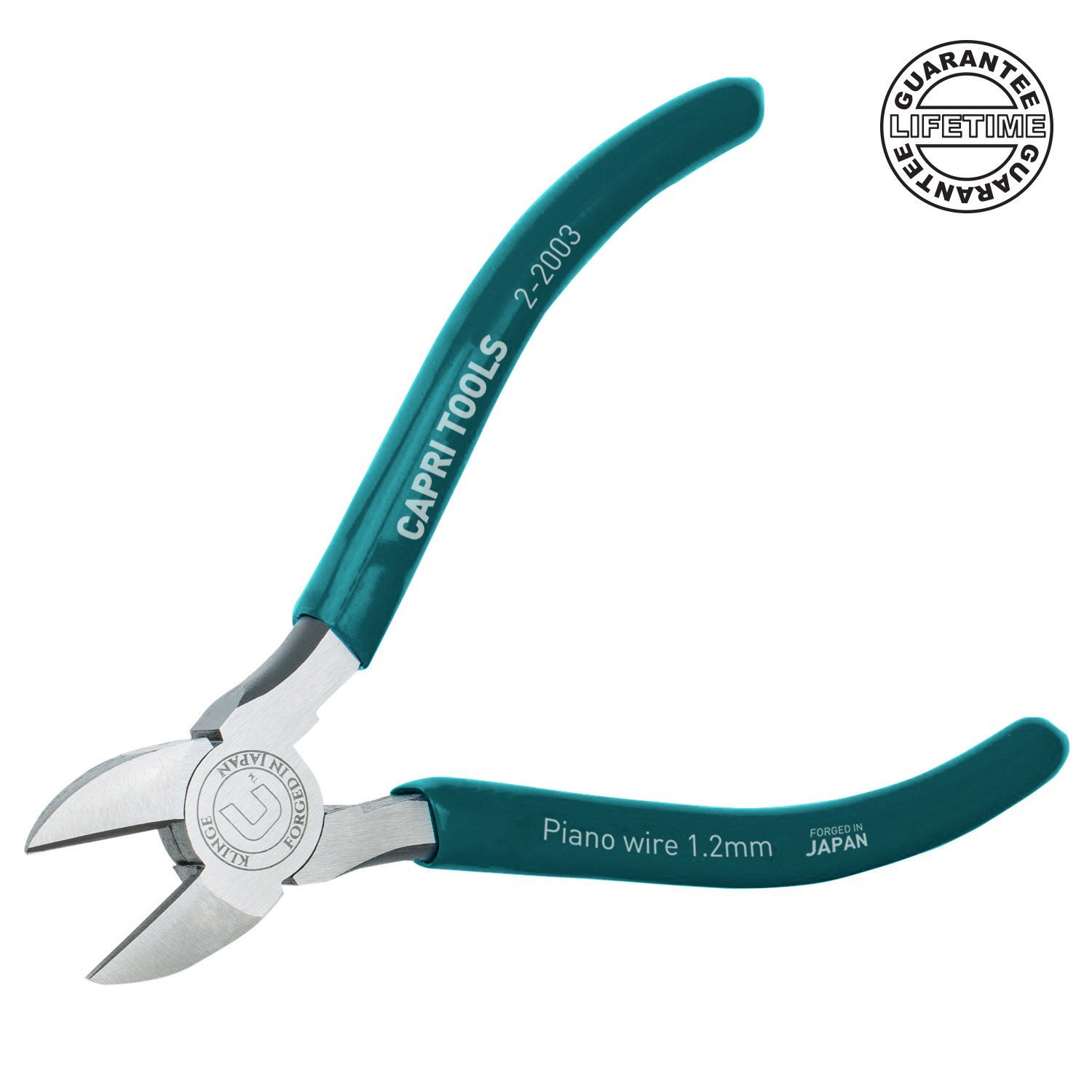 Capri Tools Klinge 6-Inch Diagonal Pliers – Japanese Forged High-Carbon Steel, 53 HRC Cutting Edge, Cuts Soft, Hard & Piano Wire