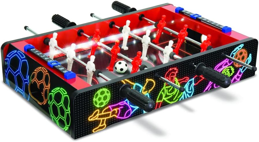 Ambassador Merchant Electronic Arcade Football/Foosball, Black, Ga2003