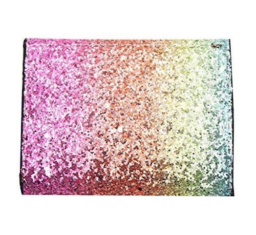 Women Glitter Sequins Purse Short Trifold Wallet Bling Card Holder Clutch4