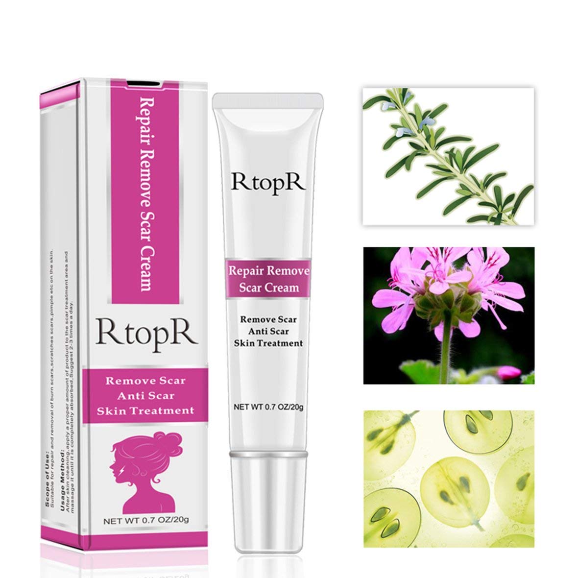 RtopR Acne Scar Removal Cream Fast Skin Tag Remover Remove Scar Cream