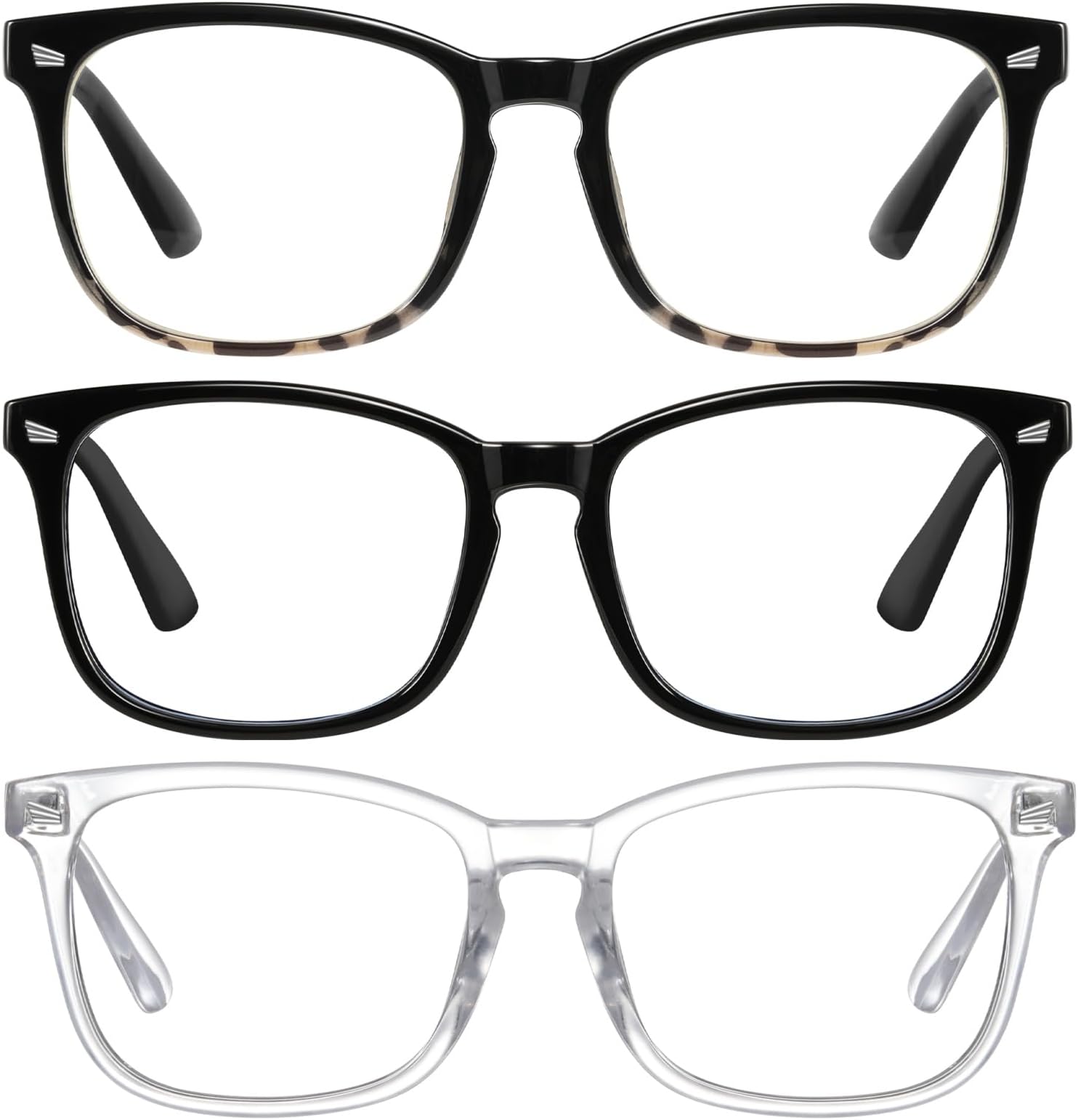 Blue Light Glasses For Woman Men - Anti Eyestrain Computer Gaming Eyeglasses Blue Light Blocking Glasses
