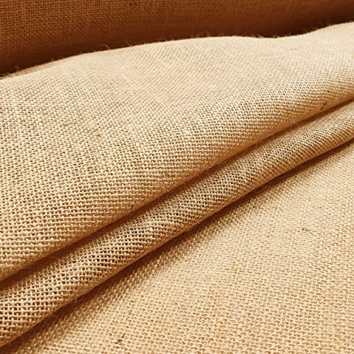 Panini Tessuti, Arpillera en Fibra Natural por Medio Metro, a Partir de 50 Cm de Longitud x 140 CM de Anchur, en Dos Calidades: Pura y Lujosa (Pura