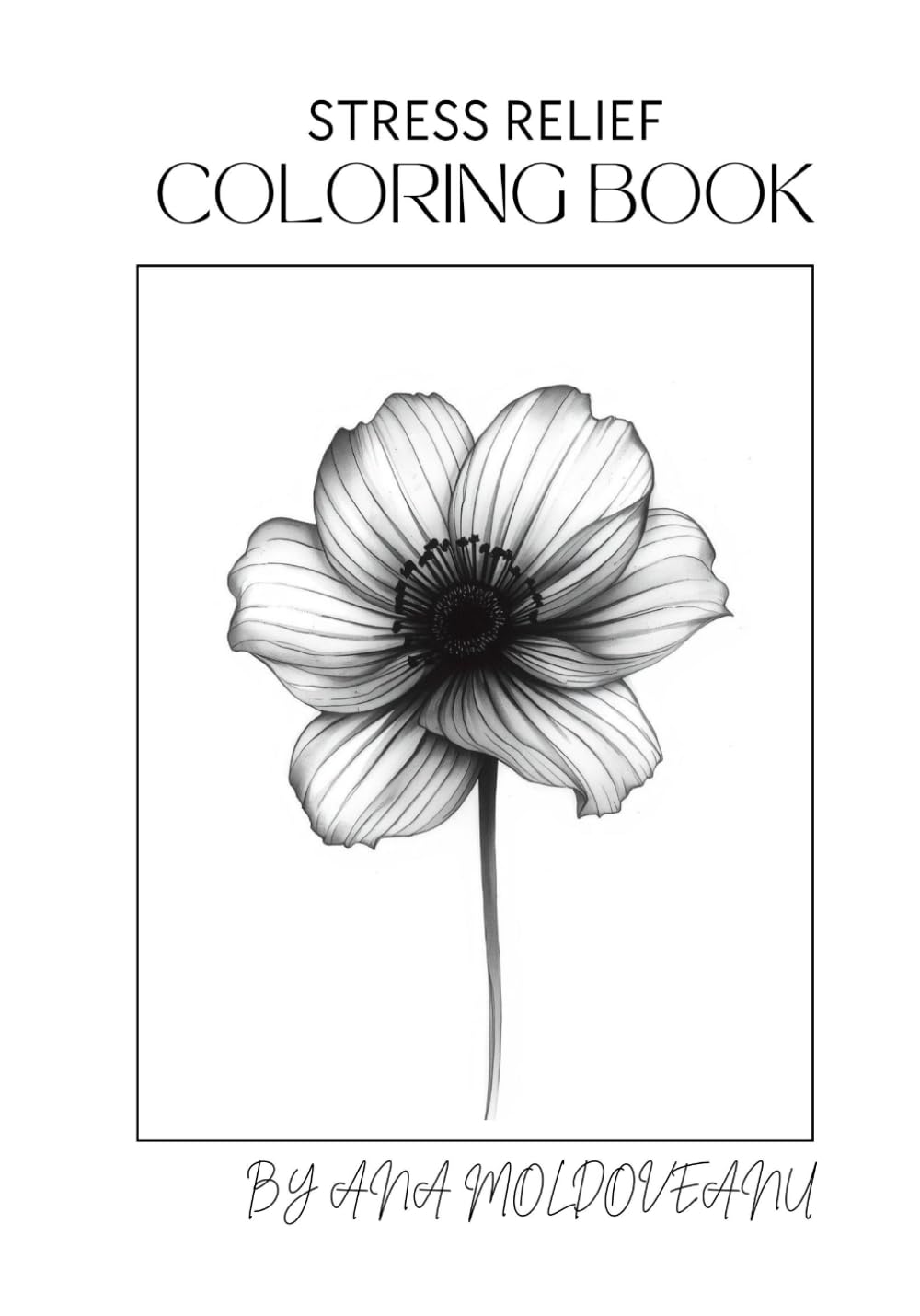 stress relief coloring book